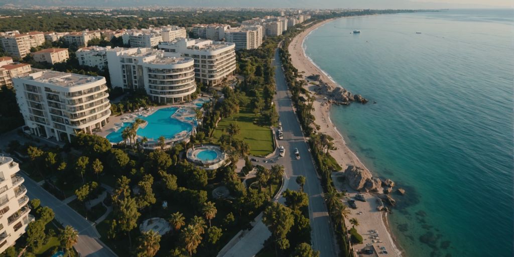 Luxurious Antalya resort by the Mediterranean Sea